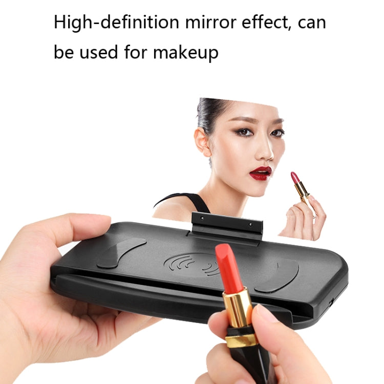 HUD HD Car Phone Holder Wireless Charging Navigation Projector, Colour: Fast Charge