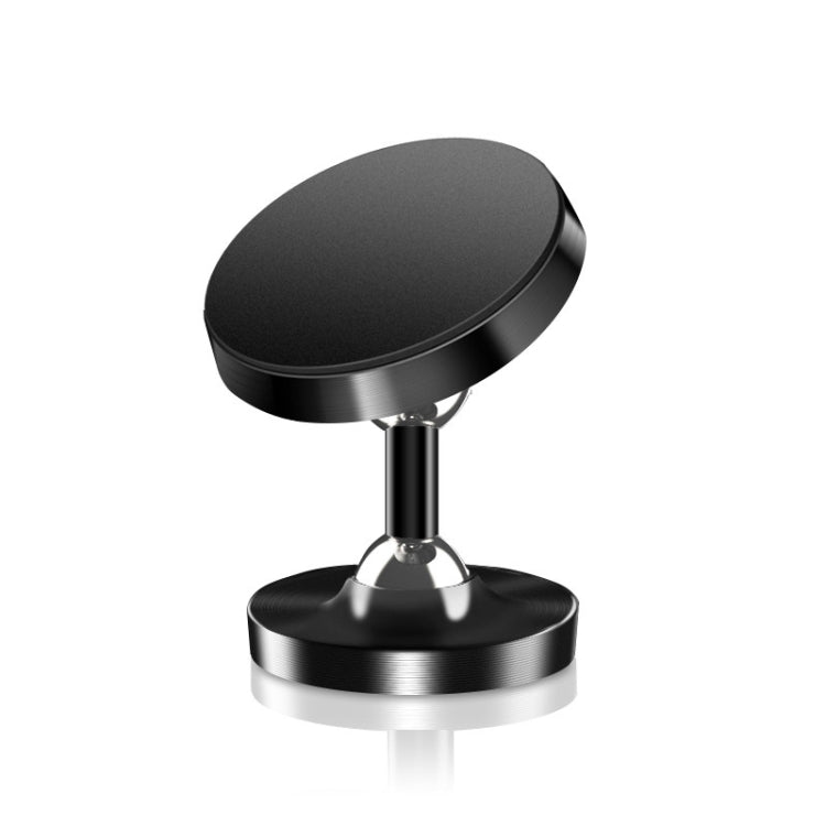 3 PCS Car Phone Holder Alloy Magnetic Universal Dual Ball Rotating Car Phone Holder, Colour: Matte Black