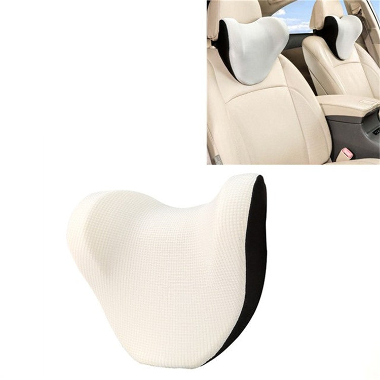 Car Headrest And Neck Pillow Ice Silk Breathable Space Memory Foam Pillow