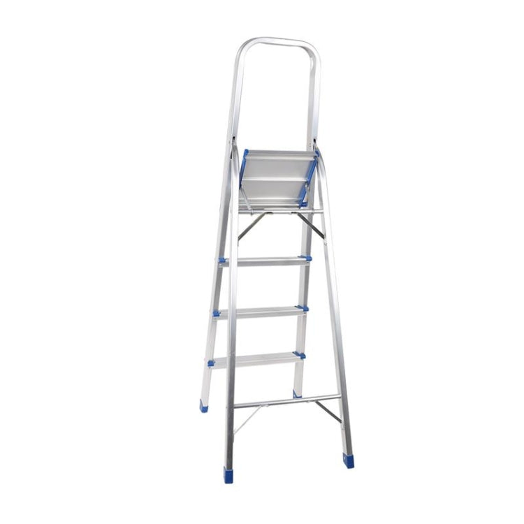 2 PCS Aluminum Ladder Folding Step Ladder Portable 4 Step Ladder