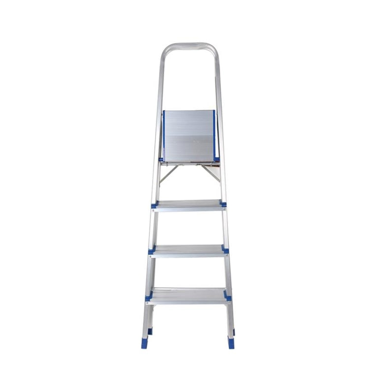2 PCS Aluminum Ladder Folding Step Ladder Portable 4 Step Ladder