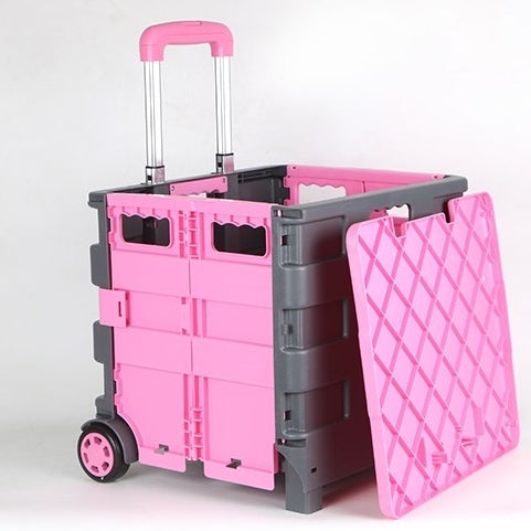 Portable Home Shopping Folding Old Man Shopping Supermarket Trolley