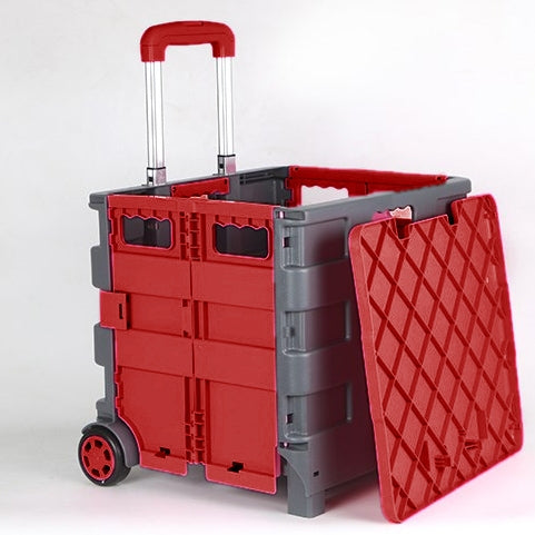 Portable Home Shopping Folding Old Man Shopping Supermarket Trolley