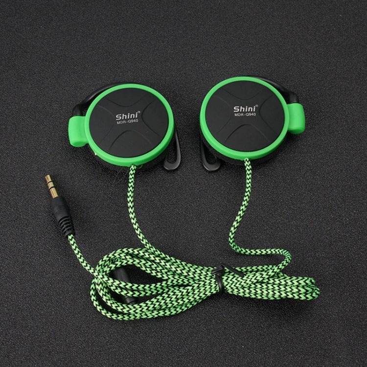 Shini Q940 3.5mm Super Bass EarHook Earphone for Mp3 Player Computer Mobile