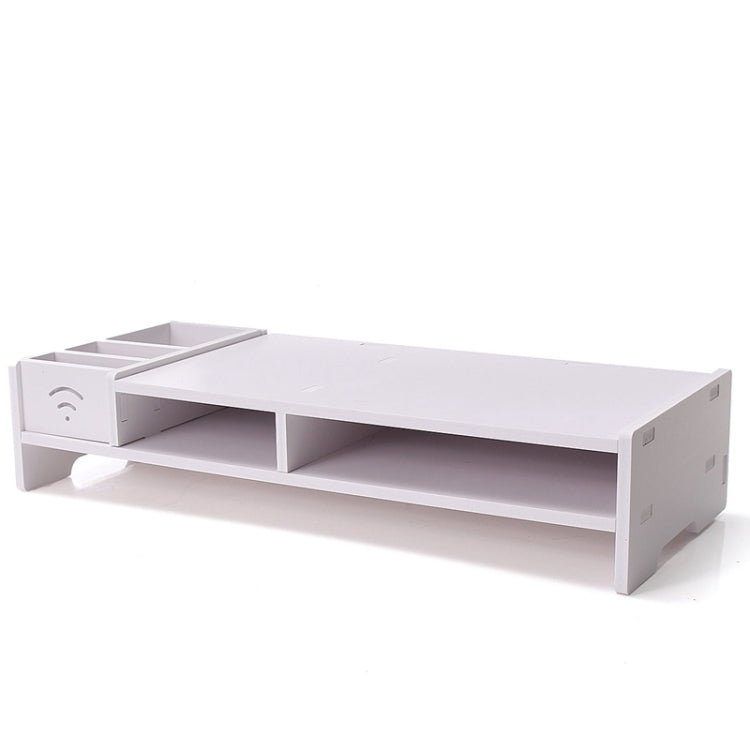 Multi-function Desktop Monitor Stand Strong Laptop Stand Computer Screen Riser Wood Shelf Plinth Laptop For Notebook TV