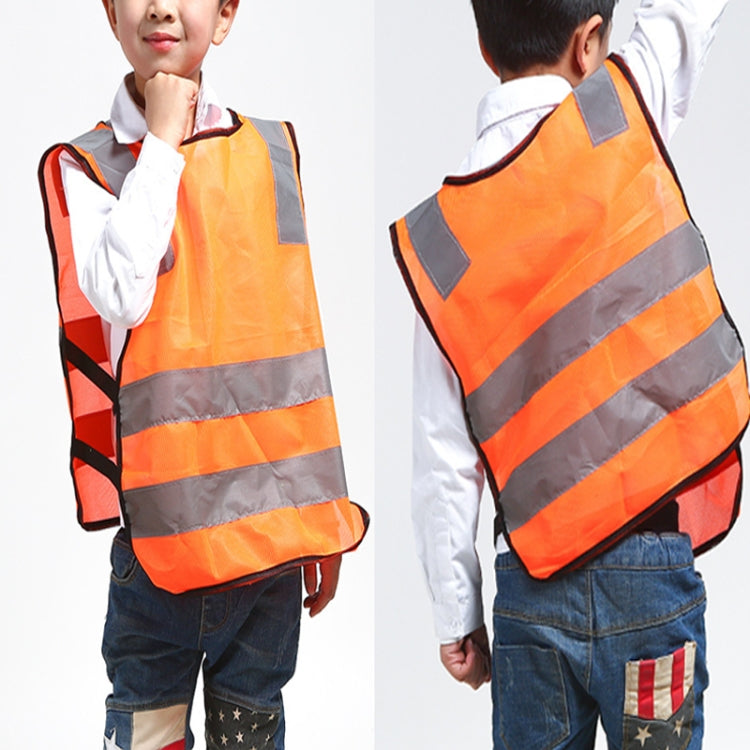 Safety Kids Reflective Stripes Clothing Children Reflective Vest
