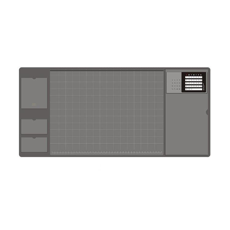 Retro Multifunctional Business Office Home Computer Desk Pad PU Mouse Pad