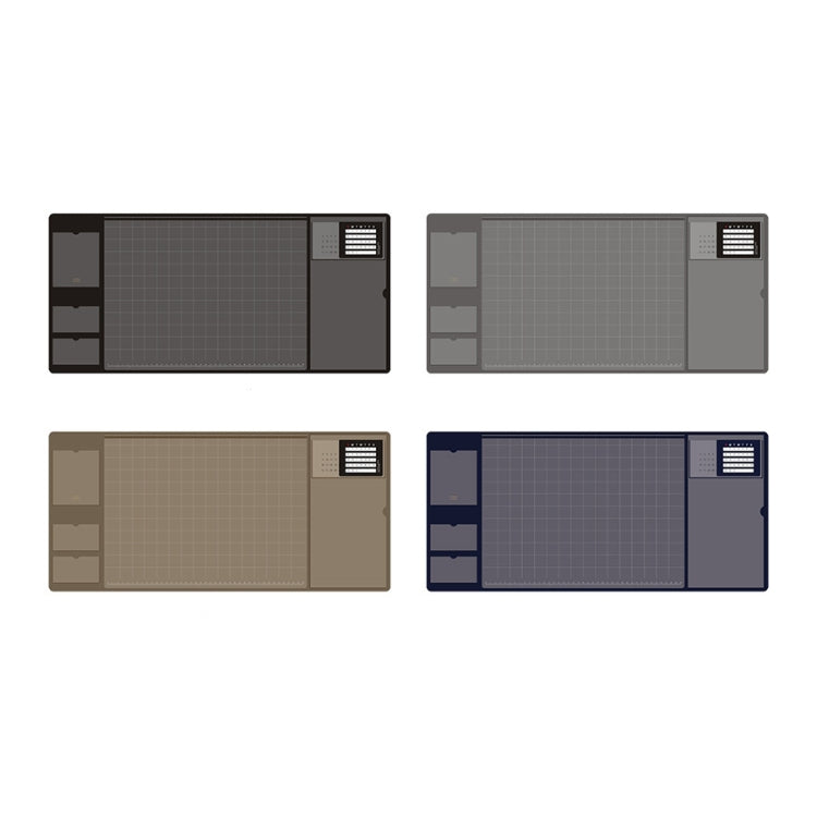 Retro Multifunctional Business Office Home Computer Desk Pad PU Mouse Pad