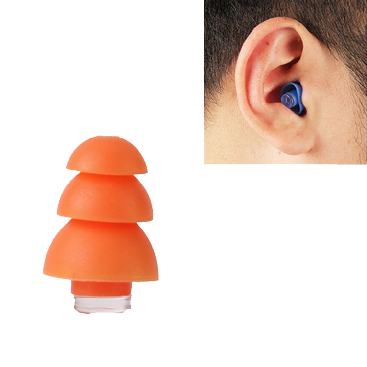 Anti-Noise Sleep Earplugs Silicone Soundproof Earplugs Industrial Noise Cancelling Silent Earplugs