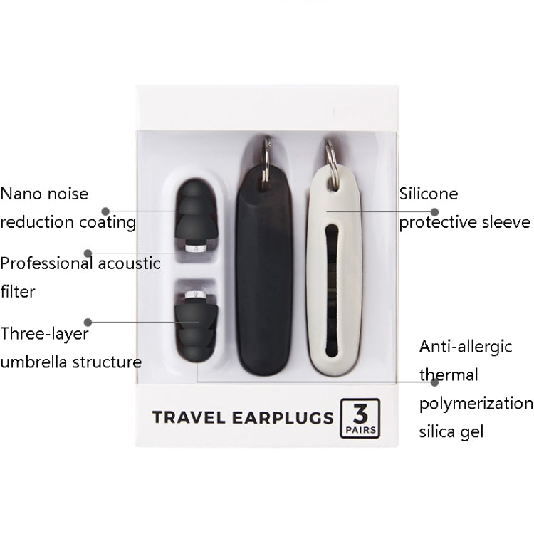 Anti-Noise Sleep Earplugs Silicone Soundproof Earplugs Industrial Noise Cancelling Silent Earplugs