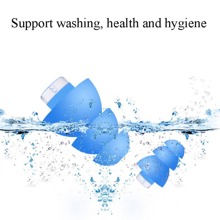 Anti-Noise Sleep Earplugs Silicone Soundproof Earplugs Industrial Noise Cancelling Silent Earplugs