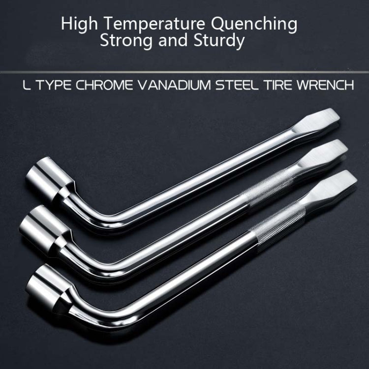 L-Type Car Tire Removal Tool Tire Wrench Socket Wrench, Specification: 21mm