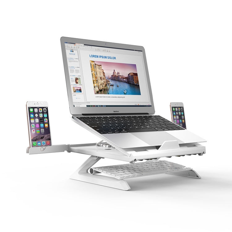 Multifunctional Folding Notebook Stand Monitor Increase Rack, Colour: Classic