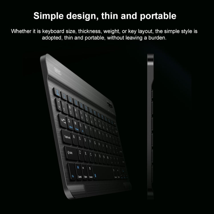YS-001 7-8 inch Tablet Phones Universal Mini Wireless Bluetooth Keyboard, Style:Only Keyboard