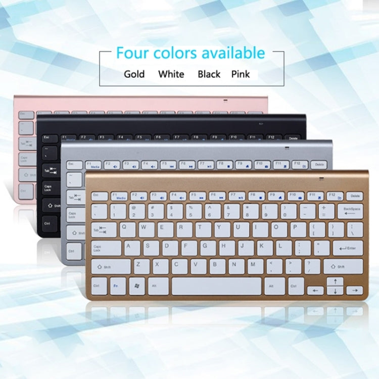 USB External Notebook Desktop Computer Universal Mini Wireless Keyboard Mouse, Style:Keyboard and Mouse Set