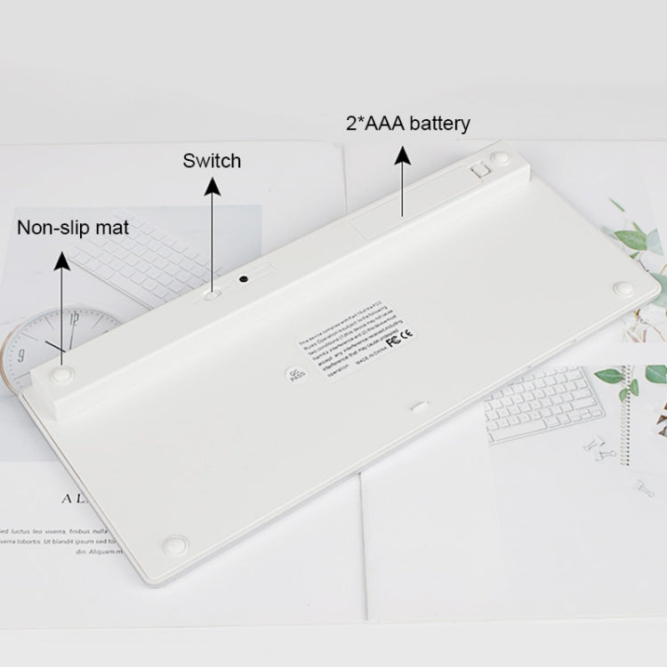 X5 Ultra-thin Mini Wireless Bluetooth Keyboard, Support Win / Android / IOS System