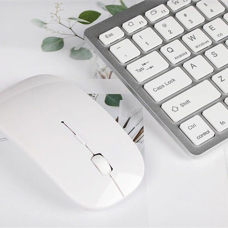 X5 Ultra-Thin Mini Wireless Keyboard + Wireless Mouse Set, Support Win / Android / IOS System