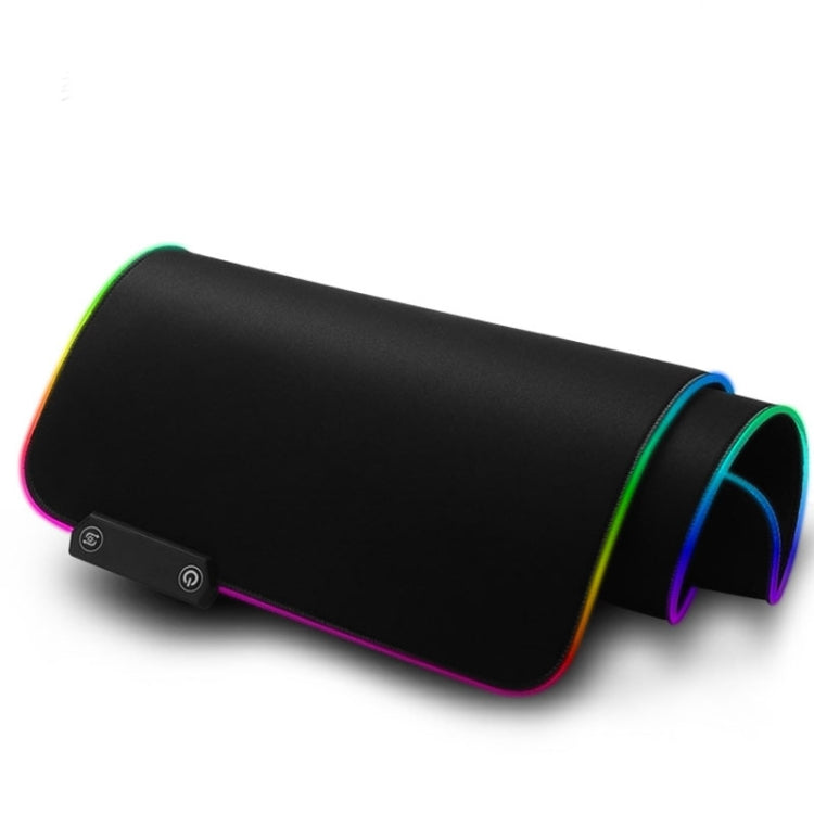 Rubber Luminous Gaming Mouse Pad With HUB Interface & 14 Lighting Effects, Cable Length: 1.8m, Size: 800 x 300mm