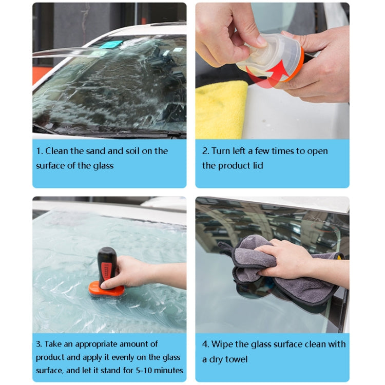 2 PCS Glass Rain Repellent Cleaner Wiper Car Windshield Rain Repellent Cleaner Car Supplies, Specification: Defogging Agent