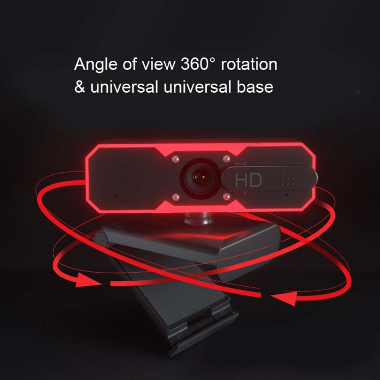 H606 720P 60fps Free Drive Game Live Camera with Ambient Light & Fill Light & Microphone