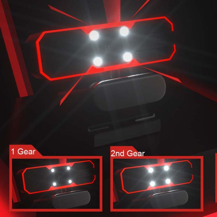 H606 720P 60fps Free Drive Game Live Camera with Ambient Light & Fill Light & Microphone