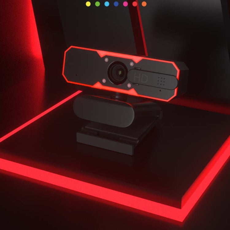 H606 720P 60fps Free Drive Game Live Camera with Ambient Light & Fill Light & Microphone