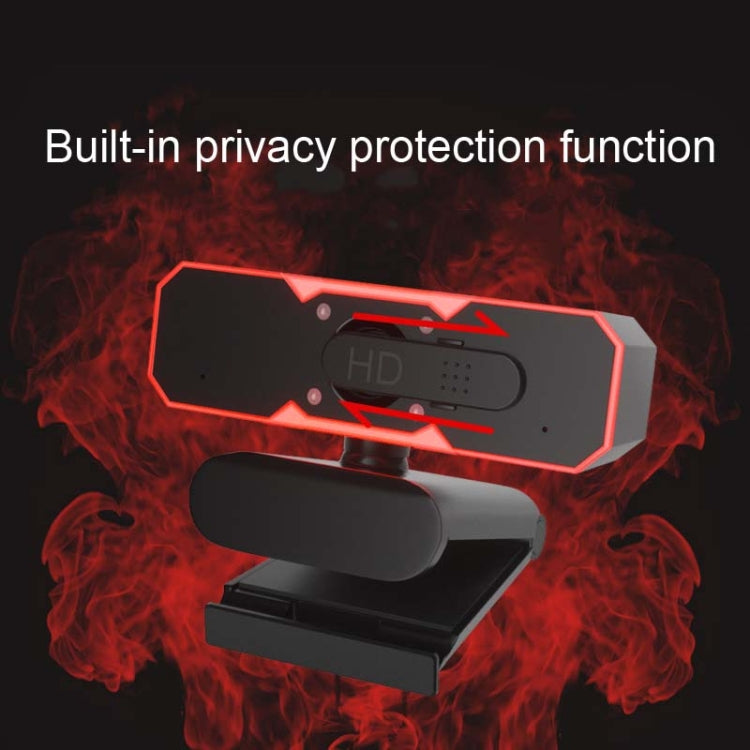 H606 720P 60fps Free Drive Game Live Camera with Ambient Light & Fill Light & Microphone