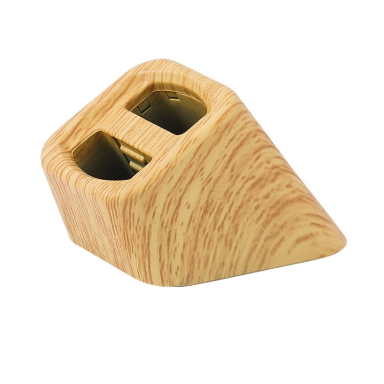 5 PCS Car Phone Holder Base Universal Car Air Outlet Clip Bracket Base, Colour: Wood Grain 3