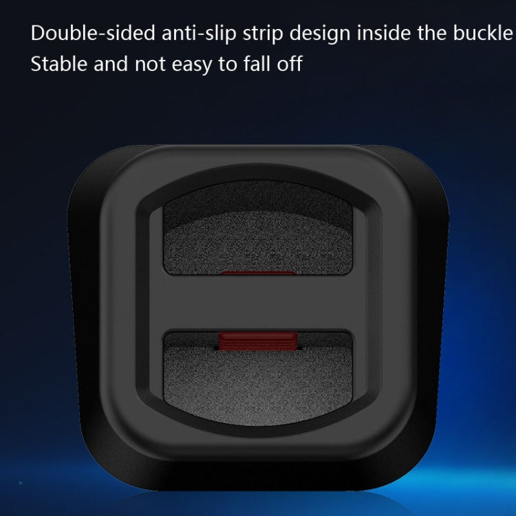 5 PCS Car Phone Holder Base Universal Car Air Outlet Clip Bracket Base, Colour: Golden Reflection