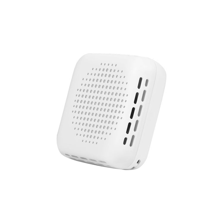 Car Aroma Diffuser Small Mini Portable Fragrance Diffuser Indoor Air Purification Waterless Silent Diffuser, Colour: White(Complete Set)