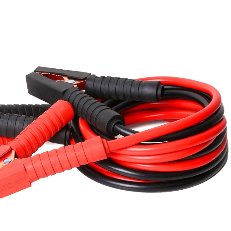 1000A Insulated Car Battery Cord Alligator Clip Pure Copper Battery Clip Car Ignition Wire