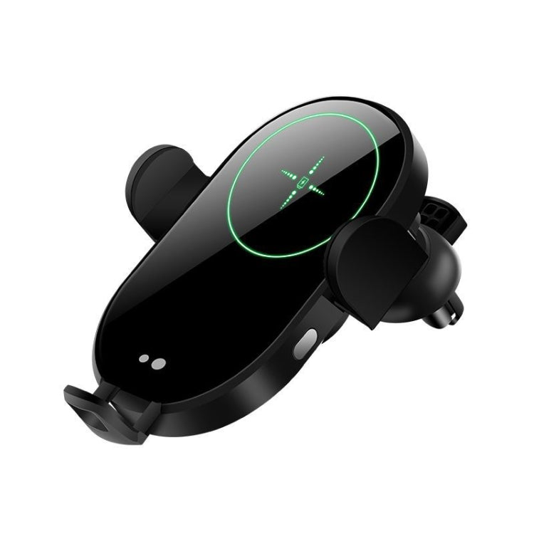 H5 Car Mobile Phone Wireless Charger Bracket Navigation Automatic Induction For Huawei Mobile Phone Charger, Model: Blue Light