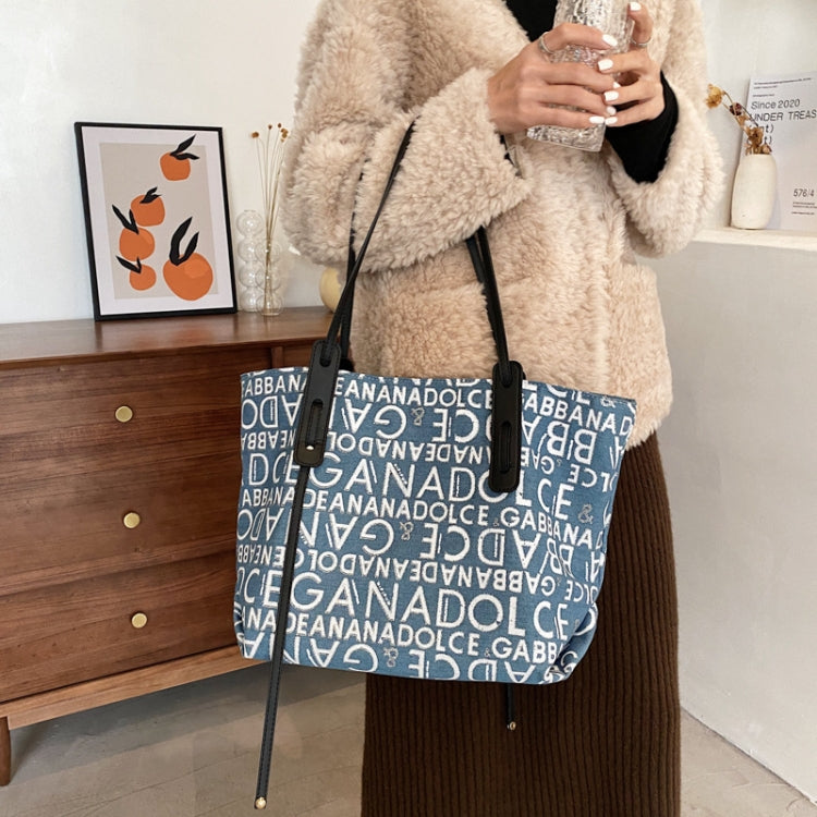 2578MDD Autumn And Winter Fashion Printed Female Bag Large Capacity Single Shoulder Bag