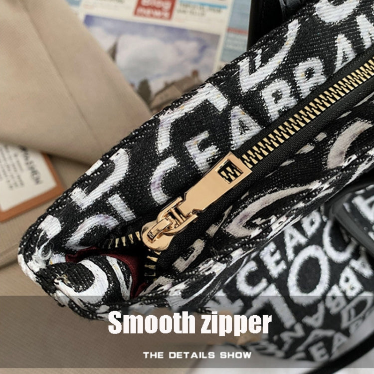 2578MDD Autumn And Winter Fashion Printed Female Bag Large Capacity Single Shoulder Bag
