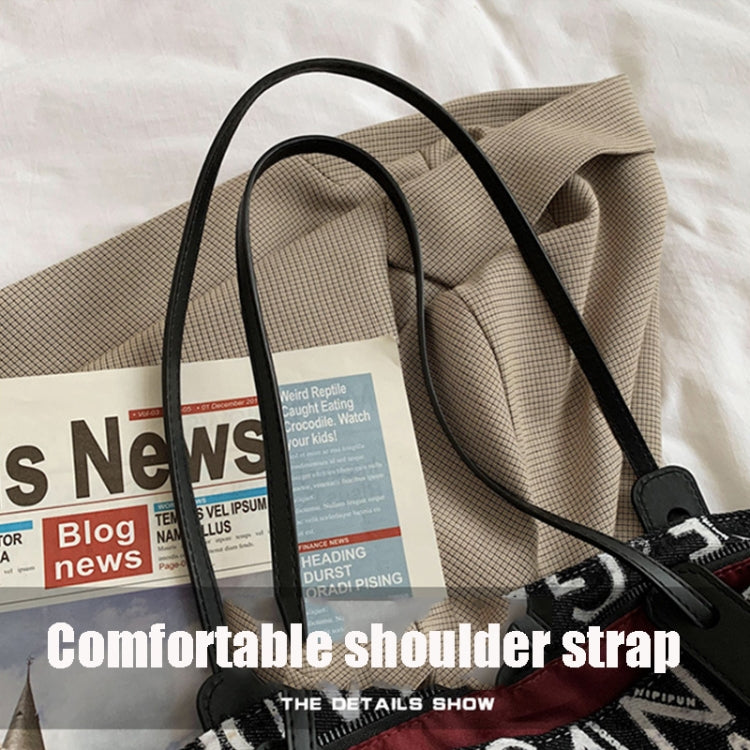 2578MDD Autumn And Winter Fashion Printed Female Bag Large Capacity Single Shoulder Bag