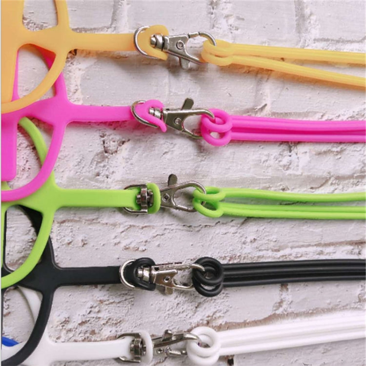 10PCS Universal Silicone Mobile Phone Protective Case Cover with Card Slot & Lanyard(Random Color on Delivery)