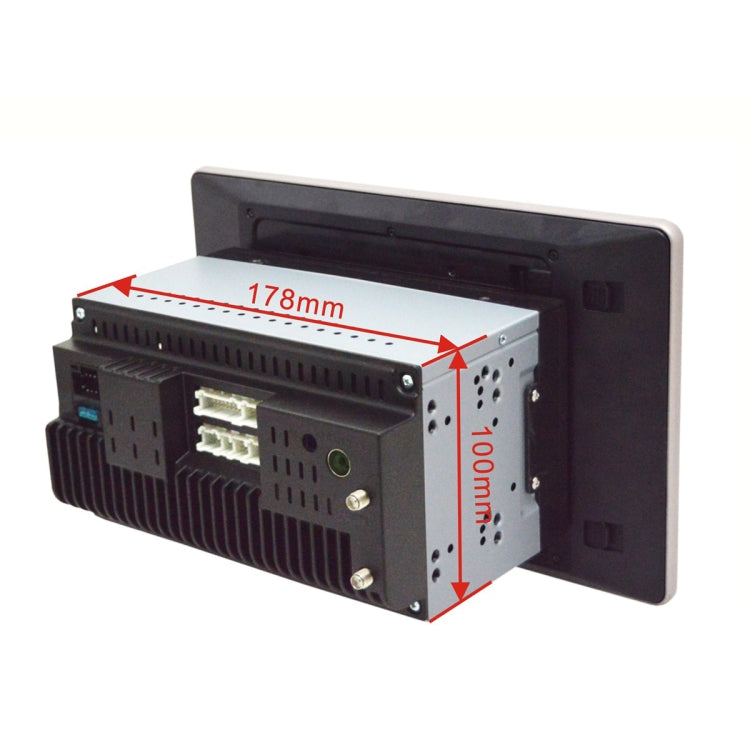 10.1 inch Dual-Ingot Universal Navigation GPS Electric Rotating Screen MP5 Car Navigation Integrated Machine 4G 2G+32G