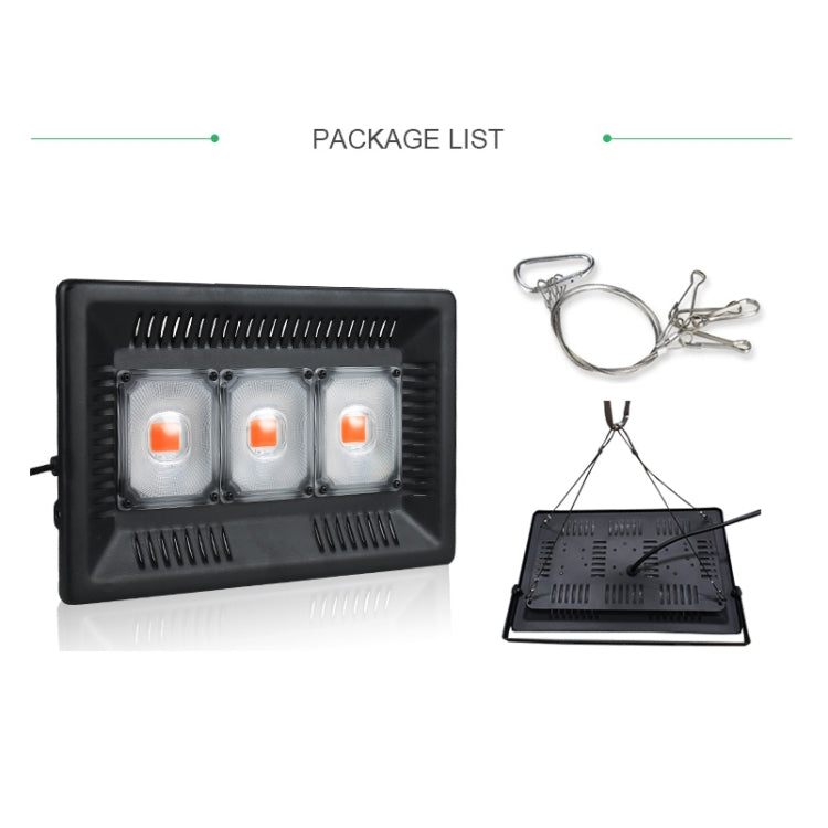 150W  Ultra-Thin LED Plant Light, Full Spectrum COB Growth Light, Vegetable, Fruit & Flower Greenhouse Fill Light Without Plug