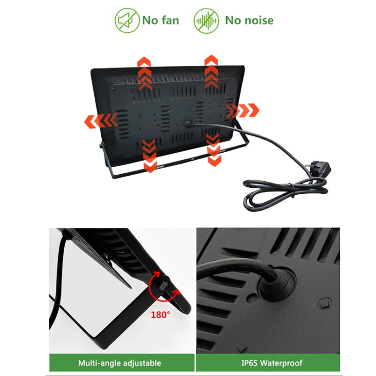 150W  Ultra-Thin LED Plant Light, Full Spectrum COB Growth Light, Vegetable, Fruit & Flower Greenhouse Fill Light Without Plug