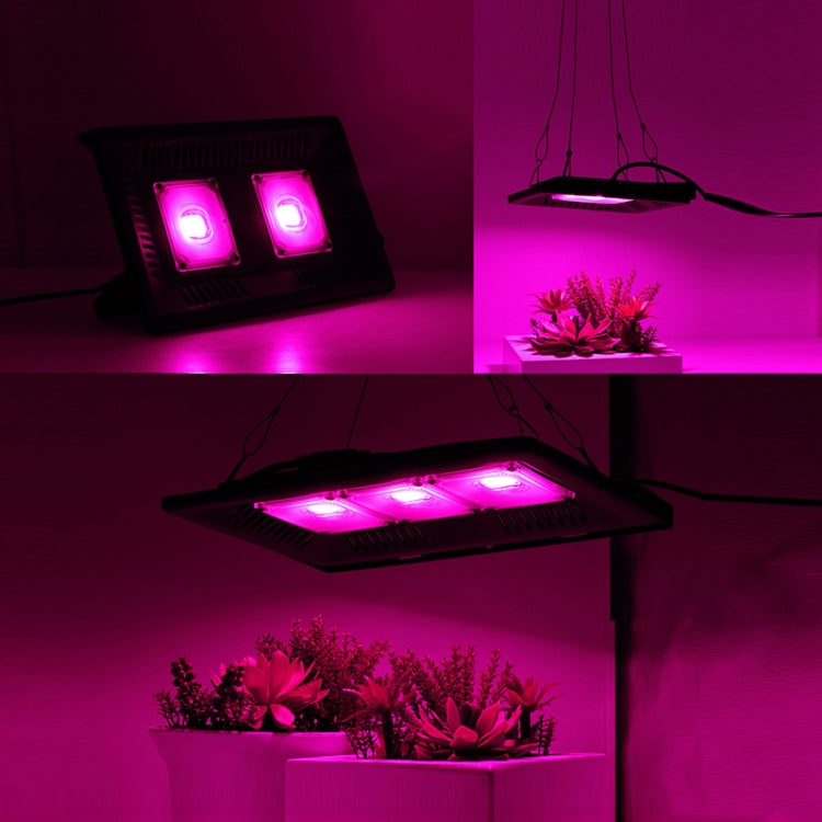 150W  Ultra-Thin LED Plant Light, Full Spectrum COB Growth Light, Vegetable, Fruit & Flower Greenhouse Fill Light Without Plug