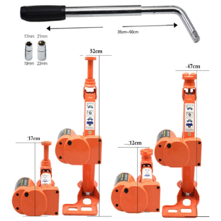 12V Car Jack Car Equipment Scissor Electric Hydraulic Jack Car Repair Tool