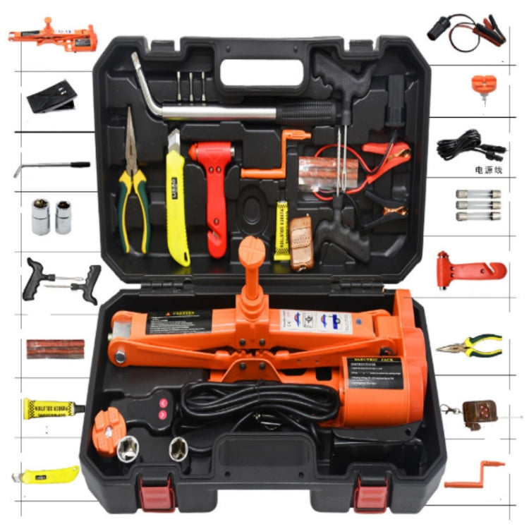 12V Car Jack Car Equipment Scissor Electric Hydraulic Jack Car Repair Tool