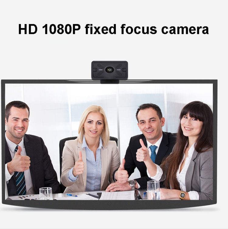 UX-G10 1080P HD Video Conference Camera With Omnidirectional Microphone Set ,Specifications: 20-40 Square Meters Set (110 Degree Angle 6 Meters Pickup)