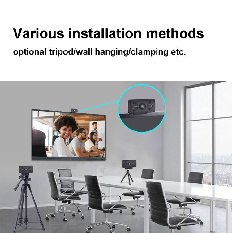 UX-G10 1080P HD Video Conference Camera With Omnidirectional Microphone Set ,Specifications: 20-40 Square Meters Set (110 Degree Angle 6 Meters Pickup)