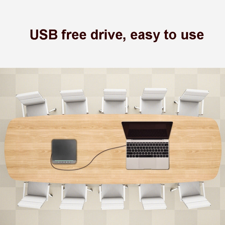 UX-G10 1080P HD Video Conference Camera With Omnidirectional Microphone Set ,Specifications: 20-40 Square Meters Set (110 Degree Angle 6 Meters Pickup)