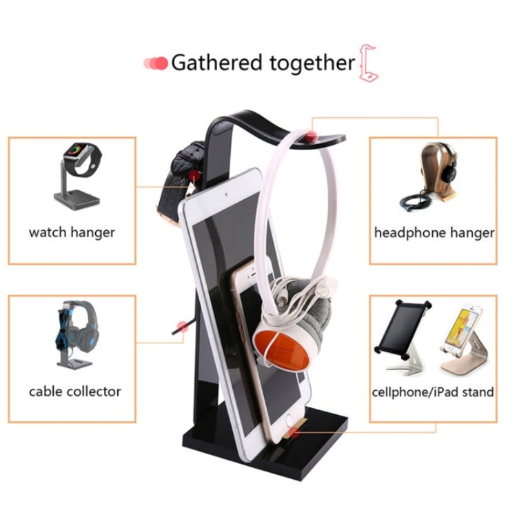 Creative Fashion Acrylic Earphone Hanger Simple Personality Display Stand