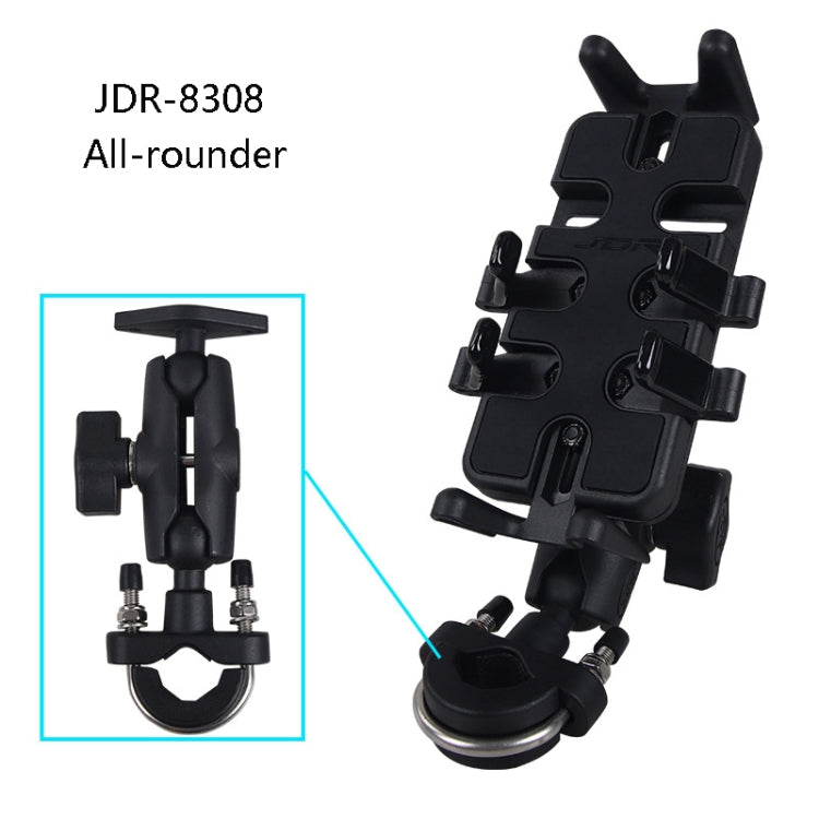Motorcycle Multi-Function Mobile Phone Holder Adjustable Universal Locomotive Riding Anti-Shake Fixed Equipment