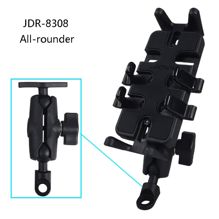 Motorcycle Multi-Function Mobile Phone Holder Adjustable Universal Locomotive Riding Anti-Shake Fixed Equipment