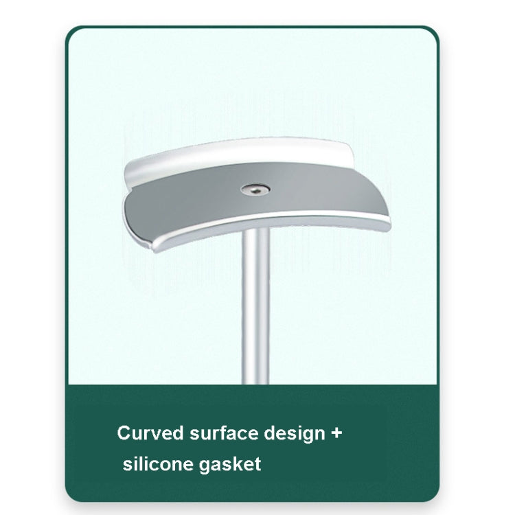 D6 Headset Aluminum Alloy Earphone Holder Internet Cafe Computer Headphone Hanger Display Shelf