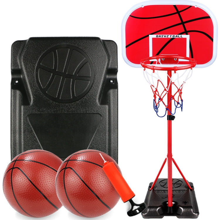 Children Outdoor Home Sports Basketball Stand Liftable Shooting Frame With 2 Basketballs & Pump & Wrench(1.7m Pole)